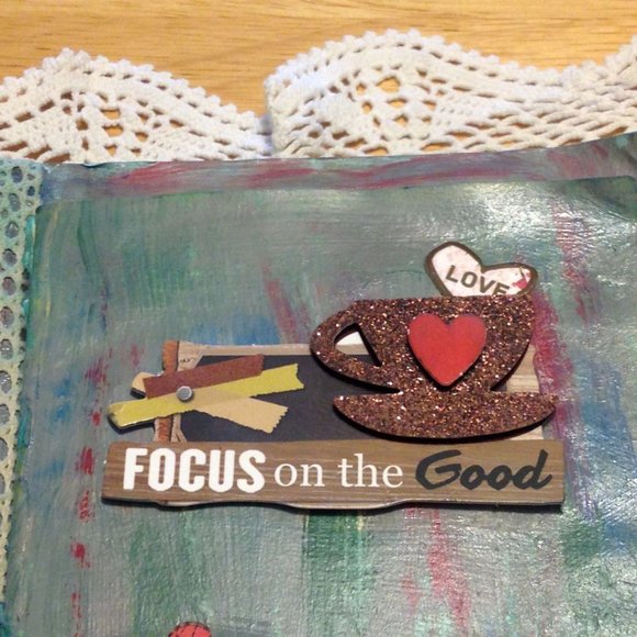 Book Art From Rescued book,  Family Theme, Mystery Ending - Picture 3 of 8